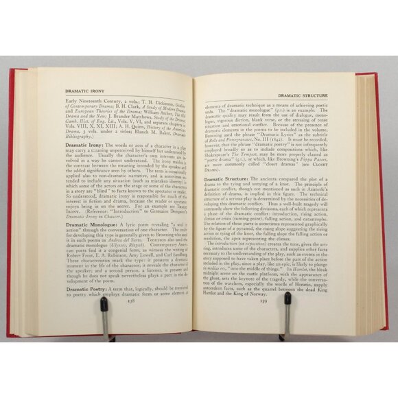 A Handbook to Literature by Thrall and Hibbard, The Odyssey Press 1936 - Picture 7 of 10